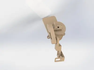 Printable robot Arm for university project or hobby 3D print model