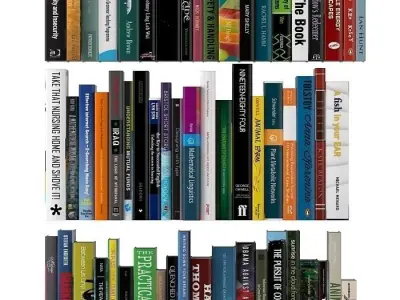 Books vol 3 3D model