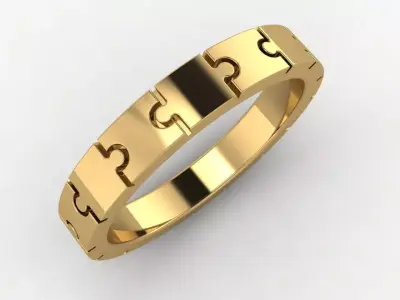 ring wedding fashion 3D print model