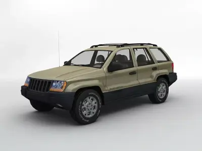  2000 Grand Cherokee Loredo SUV 3D model