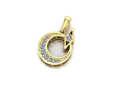 Magical Crescents 3D print model