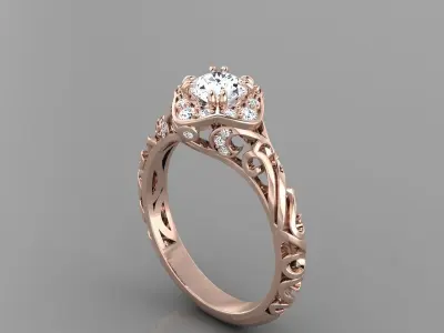 nice ring 3D model