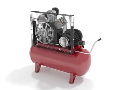 Air Compressor  ABAC 3D model