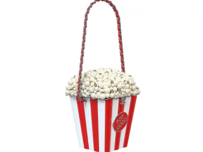 Pop Coco Bag Low-poly 3D model