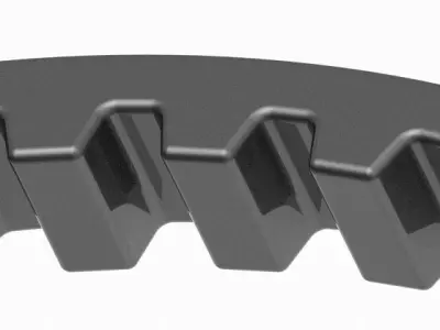 V-Belt Transmission 3D print model