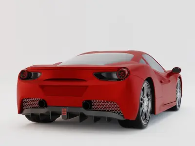 Ferrari 488 GTB 3D model