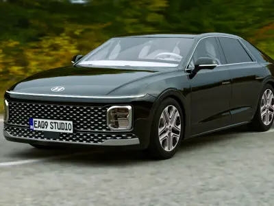 2024  Hyundai Grandeur 3D model