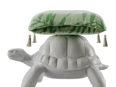 TURTLE CARRY POUF by QEEBOO 3D model