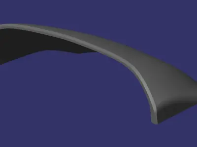 Toyota Celilca 2002 - Roof Spoiler 3D print model