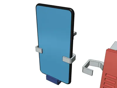 Phone Holder phone holder car easy print without support 3D print model