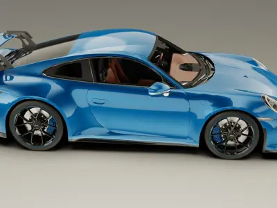 Porsche 911 GT3 3D Model 3D model