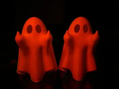 The not so friendly ghost 3D print model