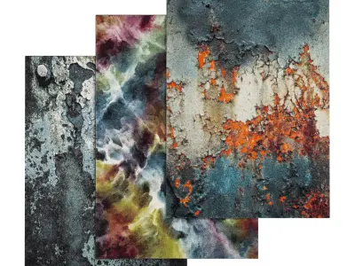 Rug Set 2074 3D model