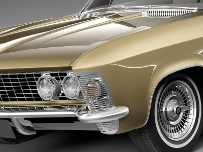 Buick Riviera 1962-1964 3D model