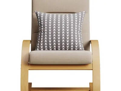 Krosbi Rocking Chair 3D model