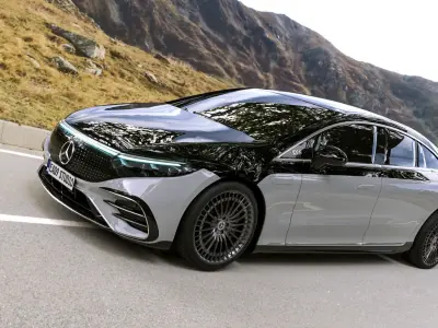 Mercedes Benz EQS 580 3D model