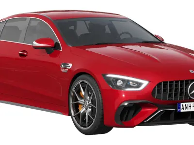 Mercedes-Benz AMG GT63 S E Performance 4-Door 2023 3D model