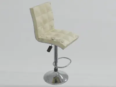 Bar Stool 3D model get