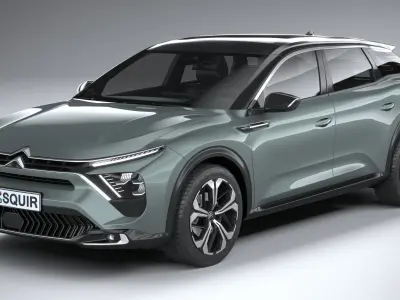 Citroen C5 X 2022 3D model