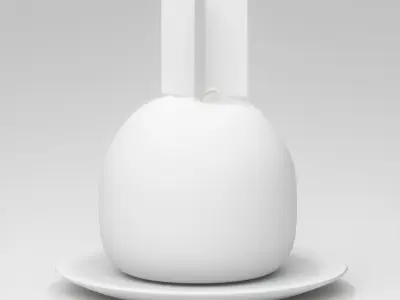 Ball candle 3D model