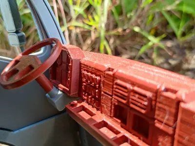 Crawler TGA Front Cab - 1-10 RC body 3D print model