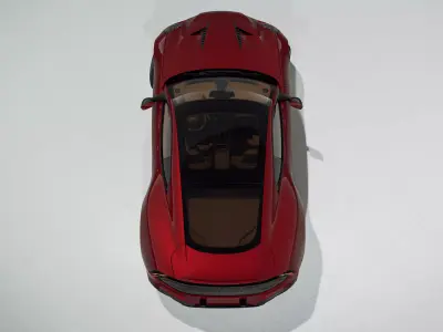 2025 Aston Martin Vanqiush 3D model 3D model
