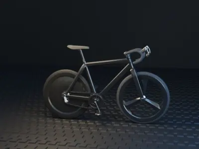 Speed rancing bike Miniature 3D print model