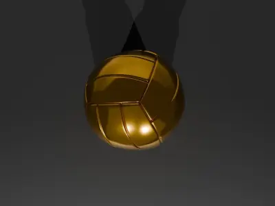 Voleyball Trophy 3D model