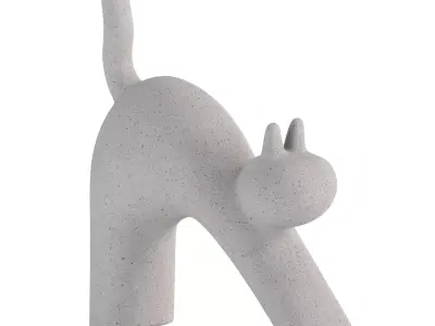 Set Modern Sculptures 3D model