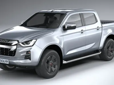 Isuzu D-max 2020 3D model