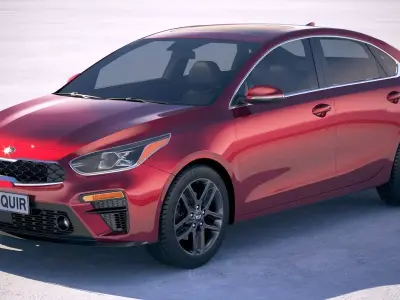 Kia Forte 2019 3D model