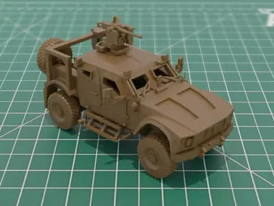 M1240 JLTV MATV MRAP 3D Print STL Model 3D print model