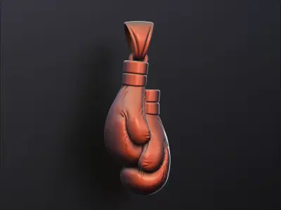 Boxing Gloves Pendant 3D print model