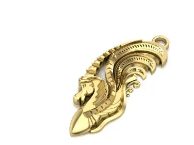 -TULPAR-Horse-unicorn 3D print model