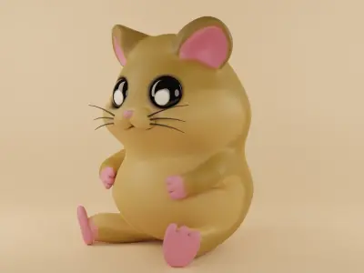 Hamster  3D model