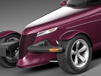 Plymouth Prowler Concept 1993 3D model