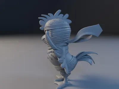 Ninjacock 3D print model