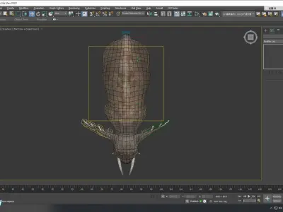 African elephant Low-poly 3D model shop