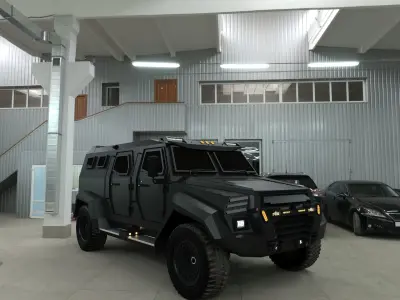 Inkas sentry civilian 2020 low poly Low-poly 3D model