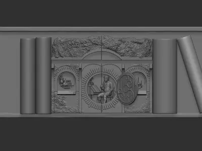 Book Nook Lamp Bag End Bilbo Baggins Lord of the Rings 3D print model