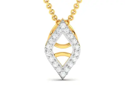 Women Pendant 3DM STL OBJ FBX Render Details 3D print model