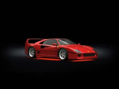 FERRARI F40 FOR 3D PRINTING 3D model