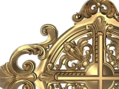  decorative pattern ready for 3D printing 3D model