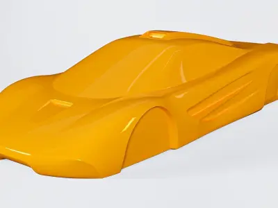 MCLAREN F1 Speedform Supercar 3D print model