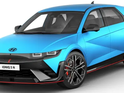 Hyundai Ioniq 5 N 2024 3D model