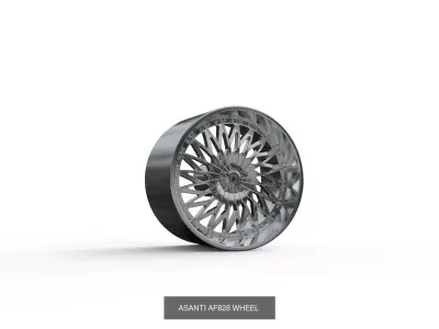 best seller asanti wheels  3D Model Pack