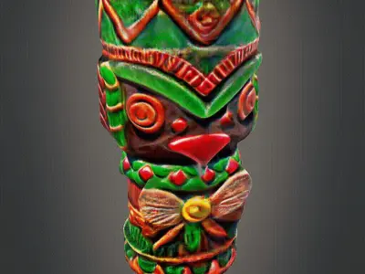 Tiki decor 3D print model