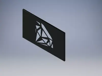 diamond frame 3D model
