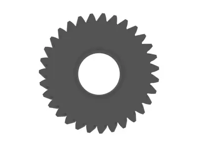 Gear for Electric Bicycle T31 D41 5 3D print model