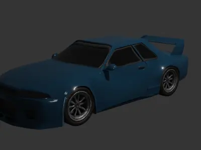 Devon gtx 2009 Low-poly 3D model